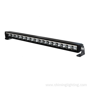 bezel-less single row light bar with position light
